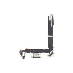 Apple iPhone 16 Plus - Conector de Încărcare + Cablu Flex (Black)