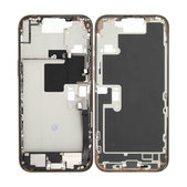 Apple iPhone 16 Pro Max - Ramă mijlocie + Butoane de pornire + Volum (Desert Titanium)