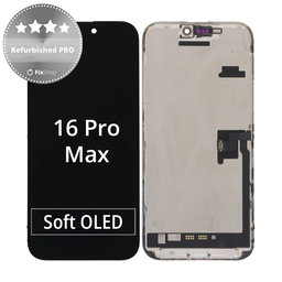 Apple iPhone 16 Pro Max - Ecran LCD + Sticlă Tactilă + Ramă Refurbished PRO