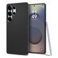 Spigen - Caz Liquid Air pentru Samsung Galaxy S25 Ultra, Matte Black
