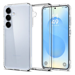Spigen - Caz Ultra Hybrid pentru Samsung Galaxy S25+, Crystal Clear