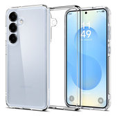 Spigen - Caz Ultra Hybrid pentru Samsung Galaxy S25, Crystal Clear