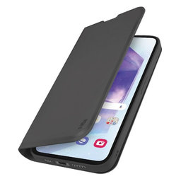 SBS - Caz Book Wallet Smooth pentru Samsung Galaxy A56, negru