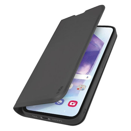 SBS - Caz Book Wallet Smooth pentru Samsung Galaxy A56, negru