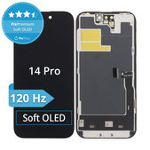 Apple iPhone 14 Pro - Ecran LCD + Sticlă Tactilă + Ramă Soft OLED FixPremium 120Hz