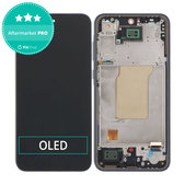 Samsung Galaxy A35 A356B - Ecran LCD + Sticlă Tactilă + Ramă (Awesome Navy) OLED