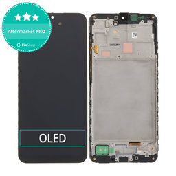 Samsung Galaxy A16 5G - Ecran LCD + Sticlă Tactilă + Ramă (Blue Black) OLED