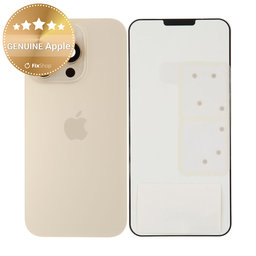 Sticlă Carcasă Spate pentru iPhone 16 Pro | Desert Titanium | 661-49557 | Genuine Apple