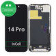 Ecran In-Cell HD+ pentru iPhone 14 Pro, Sticlă tactilă cu ramă