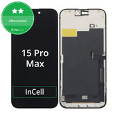 Ecran In-Cell HD+ pentru iPhone 15 Pro Max, Sticlă tactilă cu ramă