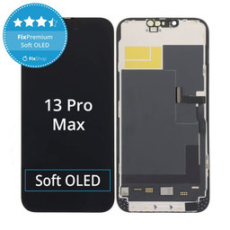 Apple iPhone 13 Pro Max - Ecran LCD + Sticlă Tactilă + Ramă Soft OLED FixPremium JCID