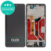 Honor Magic7 Lite - Ecran LCD + Sticlă Tactilă + Ramă (Black) OLED