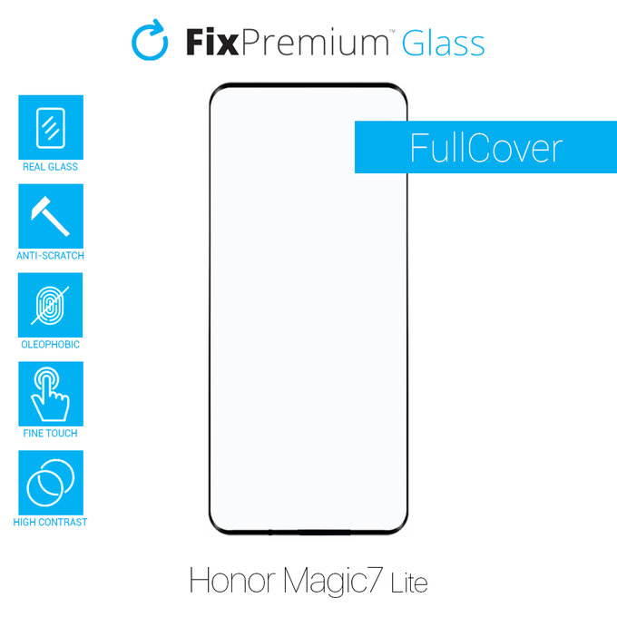 FixPremium FullCover Glass - Geam Securizat pentru Honor Magic7 Lite