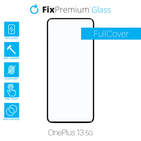 FixPremium FullCover Glass - Geam Securizat pentru OnePlus 13 5G CPH2655