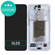 Samsung Galaxy S25 - Ecran LCD + Sticlă Tactilă + Ramă (Icyblue) OLED