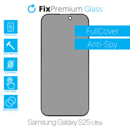 FixPremium Privacy Anti-Spy Glass - Geam Securizat pentru Samsung Galaxy S25 Ultra
