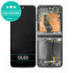 Samsung Galaxy Z Flip 6 F741B - Ecran LCD + Sticlă Tactilă + Ramă (Black) OLED