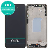 Samsung Galaxy A26 A266E - Ecran LCD + Sticlă Tactilă + Ramă (Black) OLED