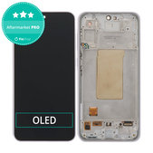 Samsung Galaxy A36 A366E - Ecran LCD + Sticlă Tactilă + Ramă (Awesome Lavender) OLED