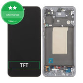 Samsung Galaxy A56 A566E - Ecran LCD + Sticlă Tactilă + Ramă (Awesome Lightgray) TFT