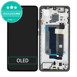 Xiaomi Poco X7 Pro 2412DPC0AG - Ecran LCD + Sticlă Tactilă + Ramă (Black) OLED