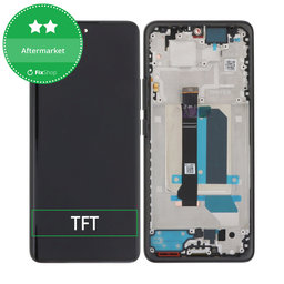 Xiaomi Redmi Note 14 Pro+ 5G 24094RAD4G - Ecran LCD + Sticlă Tactilă + Ramă (Midnight Black) TFT