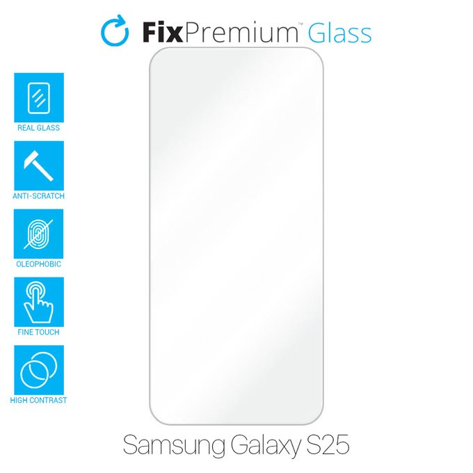 FixPremium Glass - Geam Securizat pentru Samsung Galaxy S25