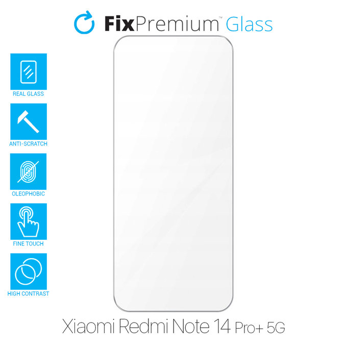 FixPremium Glass - Geam Securizat pentru Xiaomi Redmi Note 14 Pro+ 5G 24094RAD4G