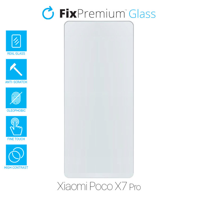 FixPremium Glass - Geam Securizat pentru Xiaomi Poco X7 Pro 2412DPC0AG