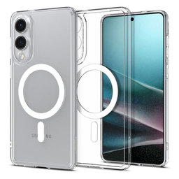 Spigen - Carcasă Ultra Hybrid cu MagSafe pentru Samsung Galaxy S25 Edge, albă