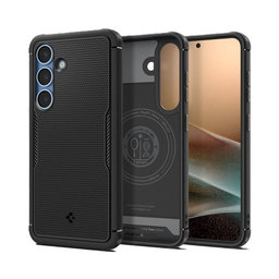 Spigen - Carcasă Core Armor cu MagSafe pentru Samsung Galaxy S25, Matte Black