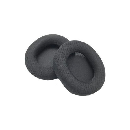 Perne de schimb pentru pentru SteelSeries Arctis, Spumă cu memorie + Textil, Negru, 1 pereche