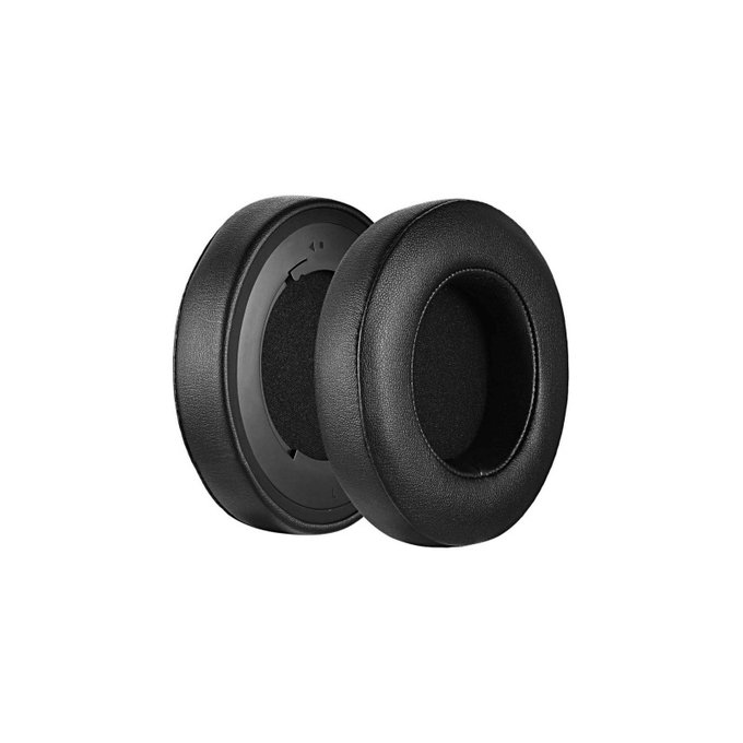 Perne de schimb pentru pentru Razer Kraken V2 Pro, Spumă cu memorie + piele PU, Negru, 1 pereche
