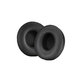 Perne de schimb pentru Beats Solo 4, Spumă cu memorie + piele PU, Negru, 1 pereche
