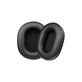 Perne de schimb pentru Sony MDR-7506, Spumă cu memorie + piele PU, Negru, 1 pereche