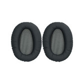 Perne de schimb pentru Sony WH-CH710N, Spumă cu memorie + piele PU, Negru, 1 pereche