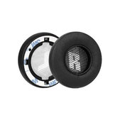 Perne de schimb pentru JBL E45BT, Spumă cu memorie + piele PU, Negru, 1 pereche