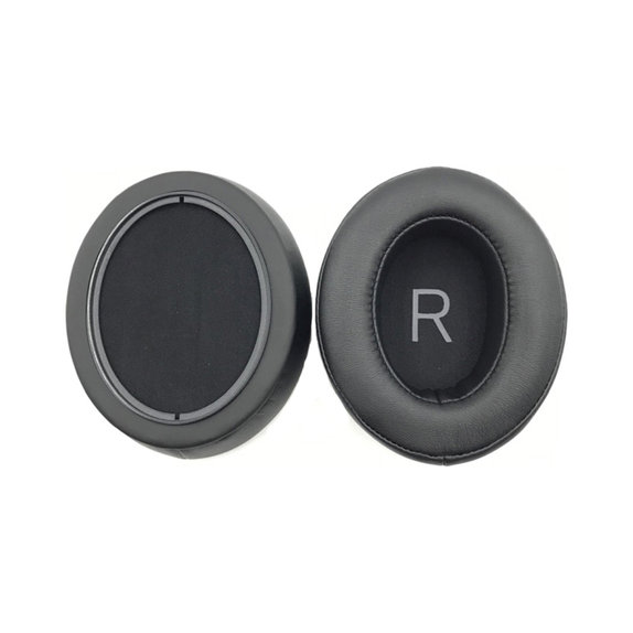 Perne de schimb pentru Sennheiser Momentum 3.0, Spumă cu memorie + piele PU, Negru, 1 pereche