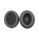 Perne de schimb pentru Sennheiser Momentum 3.0, Spumă cu memorie + piele PU, Negru, 1 pereche