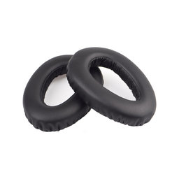Perne de schimb pentru pentru Sennheiser PXC550, Spumă cu memorie + piele PU, Negru, 1 pereche