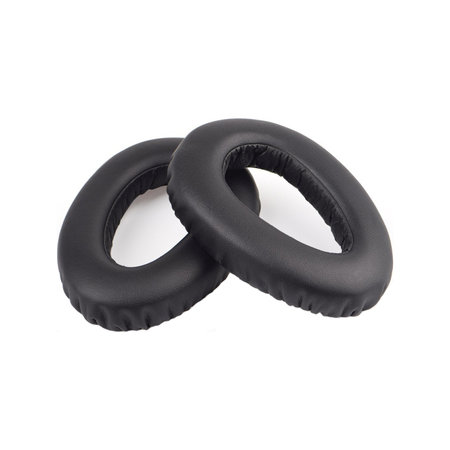 Perne de schimb pentru pentru Sennheiser PXC550, Spumă cu memorie + piele PU, Negru, 1 pereche