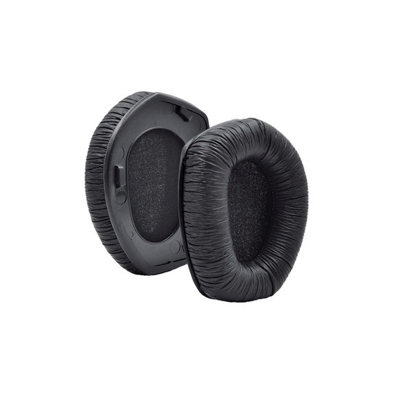 Perne de schimb pentru Sennheiser HDR175, RS175, Spumă cu memorie + piele PU, Negru, 1 pereche