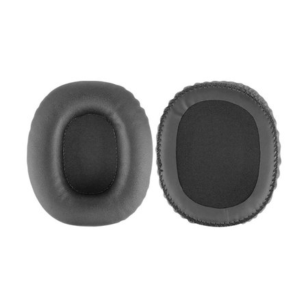 Perne de schimb pentru pentru Marshall Monitor, Spumă cu memorie + piele PU, Negru, 1 pereche