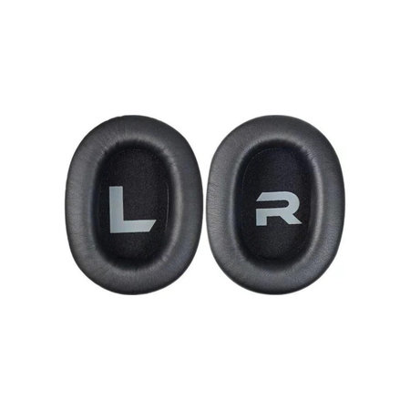 Perne de schimb pentru pentru AKG K361, K371, Spumă cu memorie + piele PU, Negru, 1 pereche