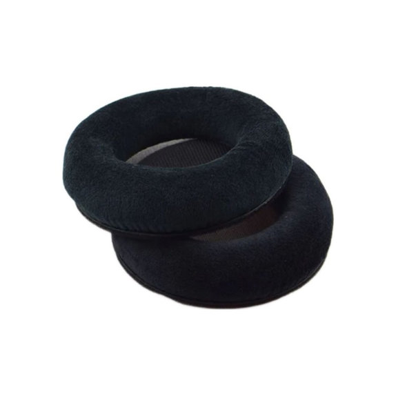 Perne de schimb pentru AKG K702, Spumă cu memorie + Piele întoarsă, Negru, 1 pereche