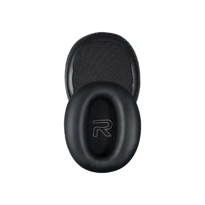 Perne de schimb pentru pentru Edifier W800BT, Spumă cu memorie + piele PU, Negru, 1 pereche