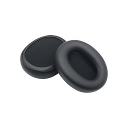 Perne de schimb pentru pentru Skullcandy Crusher ANC 2, Spumă cu memorie + piele PU, Negru, 1 pereche