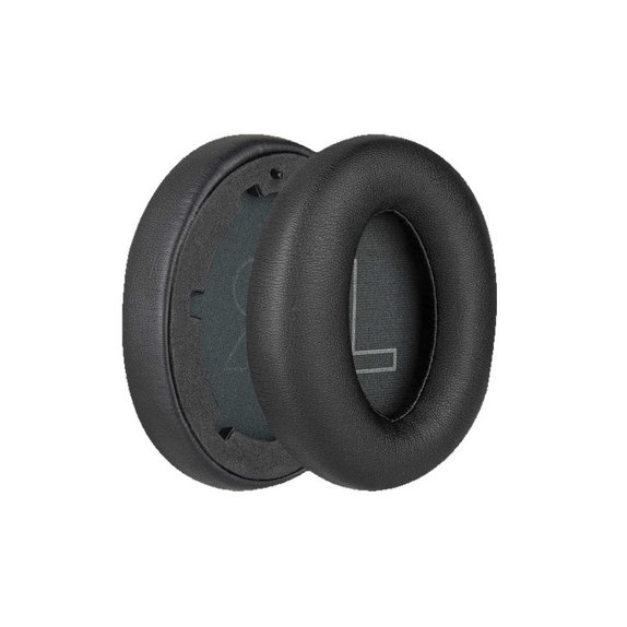 Perne de schimb pentru Anker Soundcore Life Q20, Spumă cu memorie + piele PU, Negru, 1 pereche