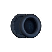 Perne de schimb pentru Anker Soundcore Life Q45, Spumă cu memorie + piele PU, Negru, 1 pereche
