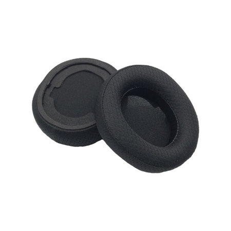 Perne de schimb pentru pentru SteelSeries Arctis Nova Pro, Spumă cu memorie + Textil, Negru, 1 pereche